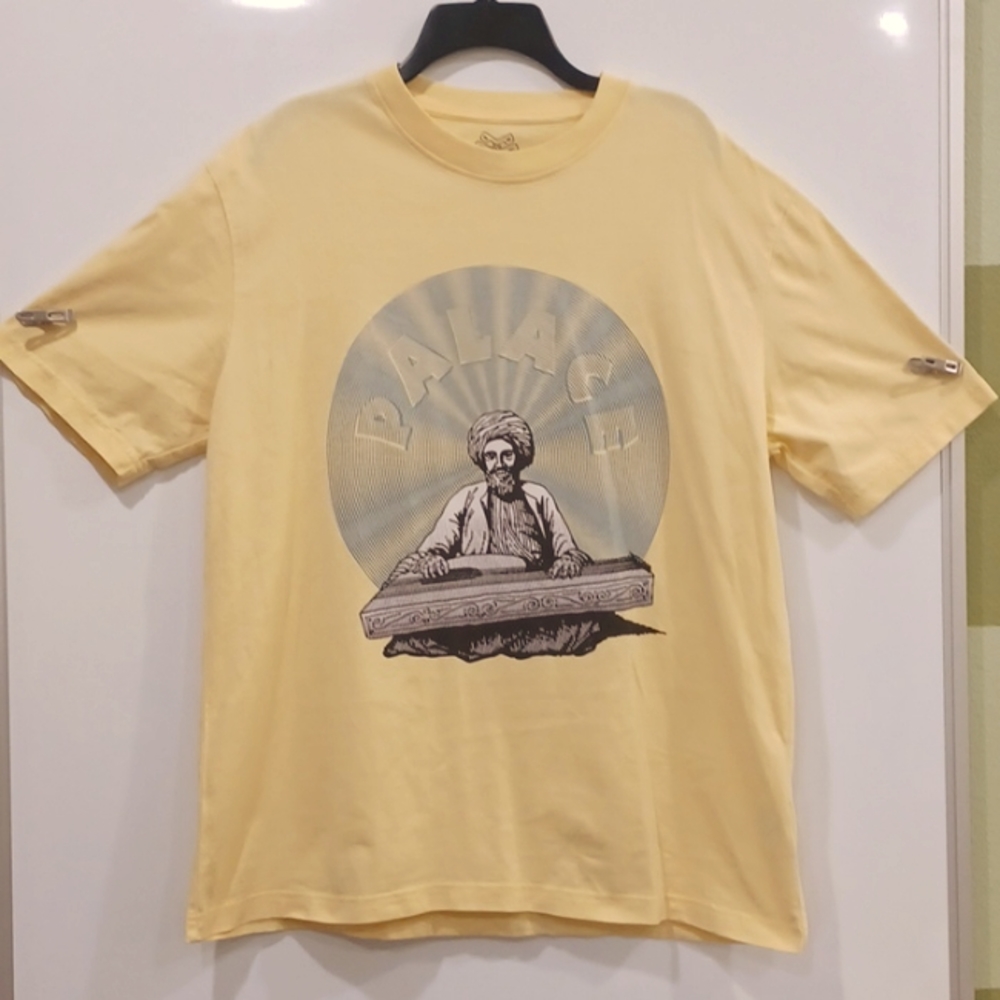 Palace Skateboards Dolci XL Sunshine Yellow NNT T-shirt